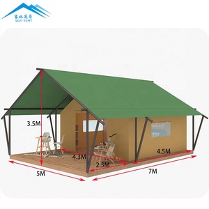 Tenda Safari di Lusso, Tende Permanenti in Tela per Resort, Tente Safari per <span class=keywords><strong>Campeggio</strong></span> di Lusso - Product Image 4