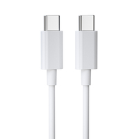 Câble USB-C vers USB-C CE en cuivre pur PD 100W à charge rapide avec gaine TPE pour iOS iPhone 15/16 iPad Macbook