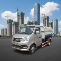 Camion à benne basculante de 2 tonnes, directement de l'usine de Chang'an |   Véhicule de collecte des déchets municipaux pour l'assainissement des rues urbaines