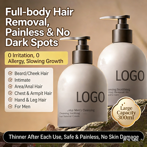 Crema Depilatoria Química para Hombre, para Cuerpo, Rostro, Zonas Íntimas, Axilas, Manos y Piernas - Permanente, Sin Manchas Negras - Product Image 3