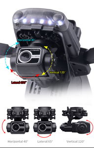 Q3 Pro Mini 2 bay không người lái 2025 New GPS 4k Profesional 3-trục Gimbal Dual máy ảnh 5G Wifi rc <span class=keywords><strong>Quadcopter</strong></span> với tránh chướng ngại vật bay không người lái - Product Image 3