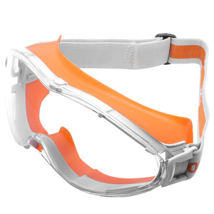 <span class=keywords><strong>Gafas</strong></span> Protectoras Industriales con Logotipo Personalizado, Lentes Transparentes, Banda Ajustable para la Cabeza, Resistentes al Viento - Product Image 5