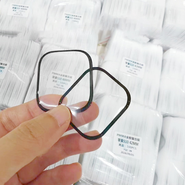 Wholesale S10 Watch Film 3D Curved PMMA Screen Protector for Apple Watch 10/9/8/7/6/5/4 Composite Hydrogel Film 49/46/45/44/42MM
