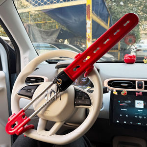 Pince <span class=keywords><strong>antivol</strong></span> universelle Serrure de sécurité rotative réglable pour véhicules lourds Serrure de <span class=keywords><strong>volant</strong></span> - Product Image 3