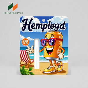 Nhà máy tùy chỉnh rõ ràng nhựa PVC vỏ sò vỉ trường hợp bao bì cho trái cây series1ml Hộp mực 3m hai mặt dính - Product Image 3