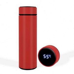 Bouteille d'eau électrique portable moderne en acier inoxydable à double paroi, tendance, avec logo - Product Image 2