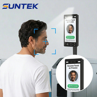 Sistema de Control de Acceso con Reconocimiento Facial de Alta Definición, Puerta Torniquete con Cámara, Sistema de Reconocimiento SUNTEK FA8