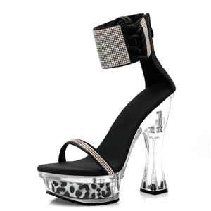 Sandales <span class=keywords><strong>à</strong></span> plateforme <span class=keywords><strong>à</strong></span> bride fine et <span class=keywords><strong>à</strong></span> bout ouvert de style romain, imperméables, sexy, pour <span class=keywords><strong>la</strong></span> scène, le club, <span class=keywords><strong>la</strong></span> reine de <span class=keywords><strong>la</strong></span> nuit - Product Image 4