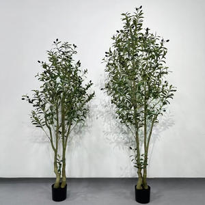 Vente en gros d'<span class=keywords><strong>olivier</strong></span> artificiel géant intérieur extérieur fruits en plastique de soie 6 pieds 7 pieds bonsaï <span class=keywords><strong>olivier</strong></span> détachable - Product Image 1