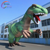 Tyrannosaure Rex Gonflable pour Décoration de Parc à Thème, Centre Commercial, Événement, Affichage, Spectacle