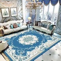 Une usine de fabrication chinoise produit des motifs de fleurs, tapis moderne imprimé en 3D, pour salon, chambre à coucher, tapis antidérapant