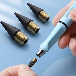 12 pezzi <span class=keywords><strong>pennini</strong></span> a matita <span class=keywords><strong>colorati</strong></span> senza inchiostro <span class=keywords><strong>colorati</strong></span> ricariche a matita per sempre punte a matita testine di ricambio per scrivere il disegno - Product Image 5