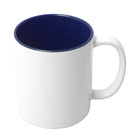 Fabricant de gros tasses en porcelaine 11oz blanc couleur personnalisée 11oz tasse colorée de qualité supérieure sublimation café tasse en céramique