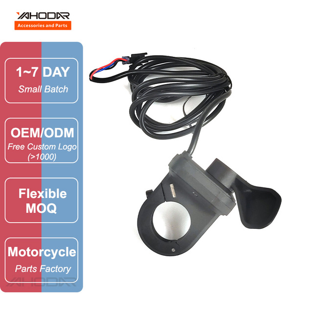 TT008 Thumb Throttle Finger Accelerator for Electric Bicycle E-Scooter Wholesale Ebike Replacement Parts