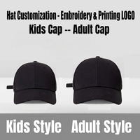 Gorra de Béisbol Deportiva Personalizada al por Mayor con Logotipo Bordado de Alta Calidad, 6 Paneles, para Adultos y Niños