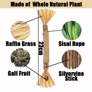 100% naturale <span class=keywords><strong>Matatabi</strong></span> bastoncini di Silvervine per la pulizia dei denti giocattolo per la masticazione dentale Silvervine bastoncini per gatti giocattolo - Product Image 2