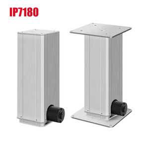 Columna de elevación ajustable de altura eléctrica de 100mm MAX 4000N DC24V 3000RPM velocidad para mesa de centro RV modificación imán permanente - Product Image 5