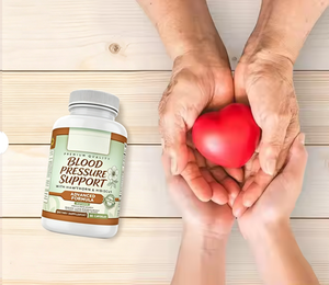 Capsules de soutien de la tension artérielle à marque privée avec extrait d'aubépine, d'hibiscus et d'<span class=keywords><strong>ail</strong></span>, vitamines et supplément à base de plantes - Product Image 3