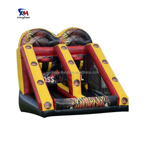 Comercial Adultos Niños Saltar Jumpers Castillos Deportes Inflables Banners Bouncy Castillo de Rebote Casa Para El Partido - Product Image 1