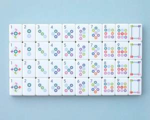 Mahjong Set Complete With Anti Slip Tiles Storage Box for Home Party Family Leisure <strong>Game</strong> Entertainment Activity Fun <strong>Pastime</strong> - Product Image 4