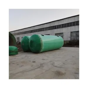 Fabrika doğrudan satış zararsız tedavi çapraz yara Frp septik Tank s satılık biyo fiberglas septik Tank