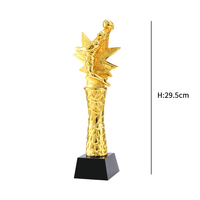 Grand trophée de basket-ball créatif personnalisé en résine fait à la main de haute qualité et de qualité prix bon marché trophées Souvenirs en stock