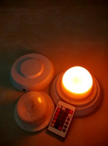 ABS vật liệu nhà ở Bóng đèn sạc đèn không dây USB có thể sạc lại thông minh LED Bộ dụng cụ ánh sáng - Product Image 4