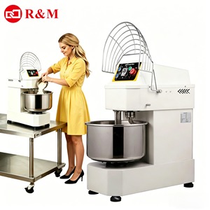 Pétrin à spirale pour boulangerie <span class=keywords><strong>Hs</strong></span> 40 pour produits de boulangerie, 2.5kw monophasé, 160 75 40 <span class=keywords><strong>30</strong></span> 10 50 25 kg, capacité 25kg de farine sèche, 260 Pétrin à pâte - Product Image 3