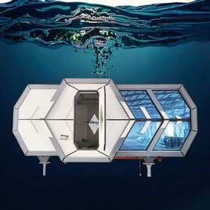 Futuristic Habitation 40ft Contenedor expandible Nuevo diseño Marco de acero con aislamiento térmico Casa móvil impermeable para hoteles - Product Image 1