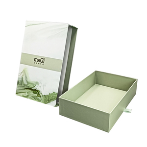 Caja Deslizante de Cartón Rígido Reciclable Personalizada con Cinta y Cordón, Caja de Regalo con Funda Tipo Cajón - Product Image 1