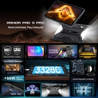 Tablette PC robuste Ulefone Armor Pad 3 Pro d'origine, 8 Go + 256 Go, 10.36 pouces Android 13
