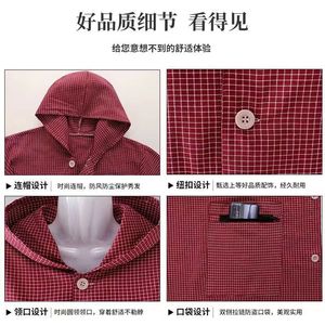 ผ้ากันเปื้อนสไตล์ใหม่ปี 2024 ปกเสื้อสวยงามสำหรับฤดูร้อน ผ้าฝ้าย 100% ใช้ในบ้าน สไตล์เกาหลี ผ้ากันเปื้อนครัวมีซิป แฟชั่นระดับไฮเอนด์ - Product Image 5