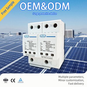 385V thành phần điện tử SPD loại <span class=keywords><strong>II</strong></span> T1 10/350 T2 8/20 <span class=keywords><strong>Surge</strong></span> arester duy nhất giai đoạn 2P bảo vệ tăng - Product Image 2