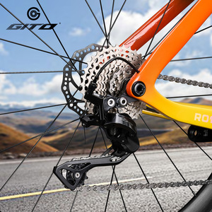 Vélo de route aérodynamique GITO Jietuo tout carbone avec jeu de roues en alliage d'aluminium, freins à disque doubles, <span class=keywords><strong>groupe</strong></span> <span class=keywords><strong>105</strong></span>, 24 vitesses R7120 - Product Image 6