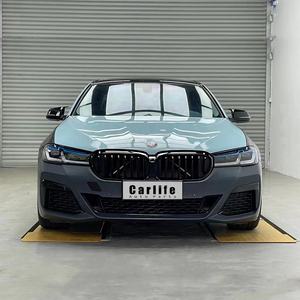 Accesorios de coche para <span class=keywords><strong>BMW</strong></span> serie 5 F10, mejora G30 Lci M tech, piezas con campana, guardabarros, faros delanteros y traseros - Product Image 5