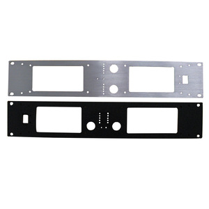 Tùy chỉnh khuếch đại mặt tấm âm thanh nhôm faceplate CNC gia công tấm hợp kim nhôm - Product Image 4