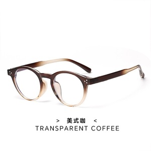 Gafas Ópticas Redondas con Montura Completa Marrón, Lentes Transparentes Cr-39, Montura Mediana, Unisex 2025 - Product Image 5