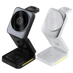 Chargeur sans fil multifonctionnel 3 1 Design pliable pour <span class=keywords><strong>Apple</strong></span> Watch pour <span class=keywords><strong>AirPods</strong></span> Phone Chargement des écouteurs pour le voyage - Product Image 6