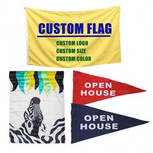 Customized Outdoor Advertising Flags Oem Odm Custom Flags 2025 Latest Flag 3X5Ft Banner - Product Image 1