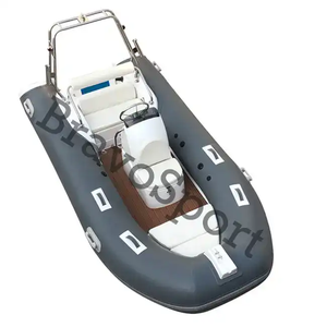 Vente flash : bateau pneumatique à rames en PVC Hypalon 390/13 pieds avec moteur hors-bord - Product Image 4