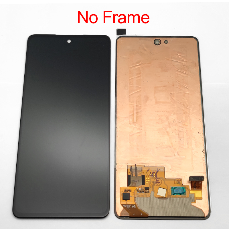 A525/A526/A52S/A528 สีดำ ไม่มีกรอบ