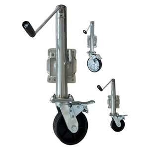 <span class=keywords><strong>Roue</strong></span> jockey de cric de <span class=keywords><strong>remorque</strong></span> S-S avec frein 6 8 pouces 1200 1500 lbs options - Product Image 1