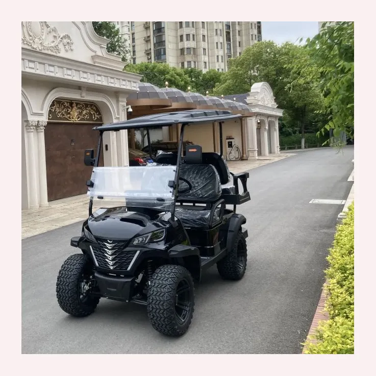 Long Range Resort Car Gas Powered Golf Cart Buggy Sightseeing Scooter