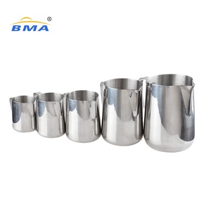 Su misura per caffè espresso latte art <span class=keywords><strong>motta</strong></span> ghirlanda ugello barista caffè in acciaio inox brocca brocca di latte - Product Image 5