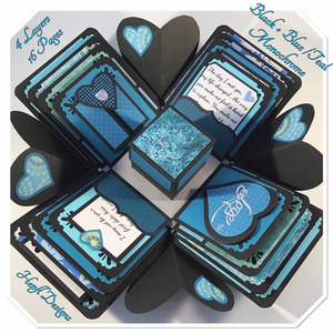 Vente en gros de boîte en papier de luxe personnalisée et créative pour cosmétiques vêtements chaussures emballage <span class=keywords><strong>bombe</strong></span> pour fête d'anniversaire avec explosion pour la Saint-Valentin - Product Image 6