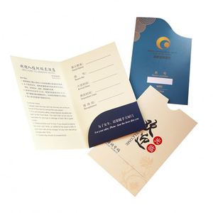 Porta Tarjetas de Visita Personalizado, Funda para Sobres con Cartón y Papel Kraft - Product Image 1