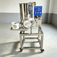 Chaîne de production entièrement automatique de galettes de hamburger en promotion : machine à former, enrober et paner pour usine de galettes de burger surgelées