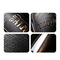 Étiquettes d'emballage personnalisées de qualité supérieure, écologiques, sensibles à la chaleur, holographiques 3D, vernis UV, imperméables, imprimées avec logo en relief