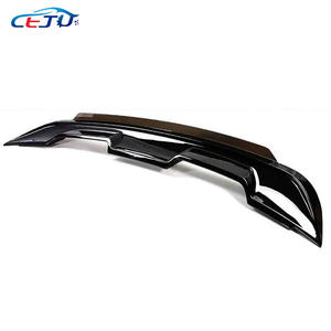Alerón Trasero de Maletero Estilo GT500 de Plástico ABS Negro Brillante para <span class=keywords><strong>Ford</strong></span> <span class=keywords><strong>Mustang</strong></span> <span class=keywords><strong>Shelby</strong></span> <span class=keywords><strong>GT350R</strong></span> Bullitt S550 2015-2022 - Product Image 2