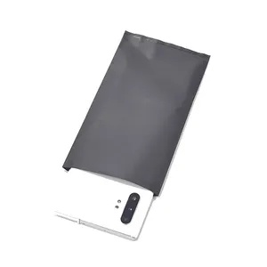 黑色导电pe薄膜包装pc板电子产品防静电黑色pe薄膜